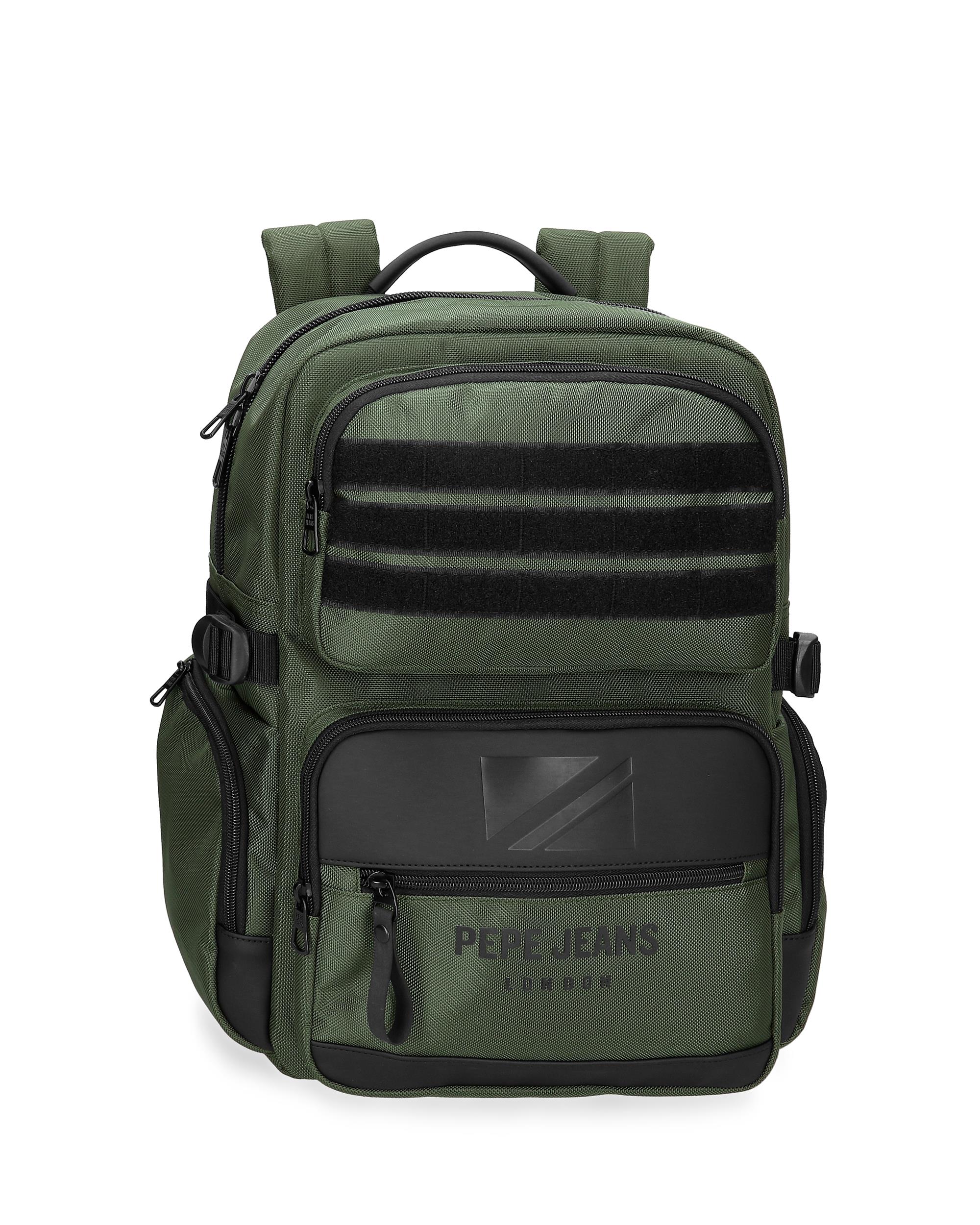 Pepe Jeans - Mochila 13,3" pepe jeans bromley con bolsillo frontal. - Image 1
