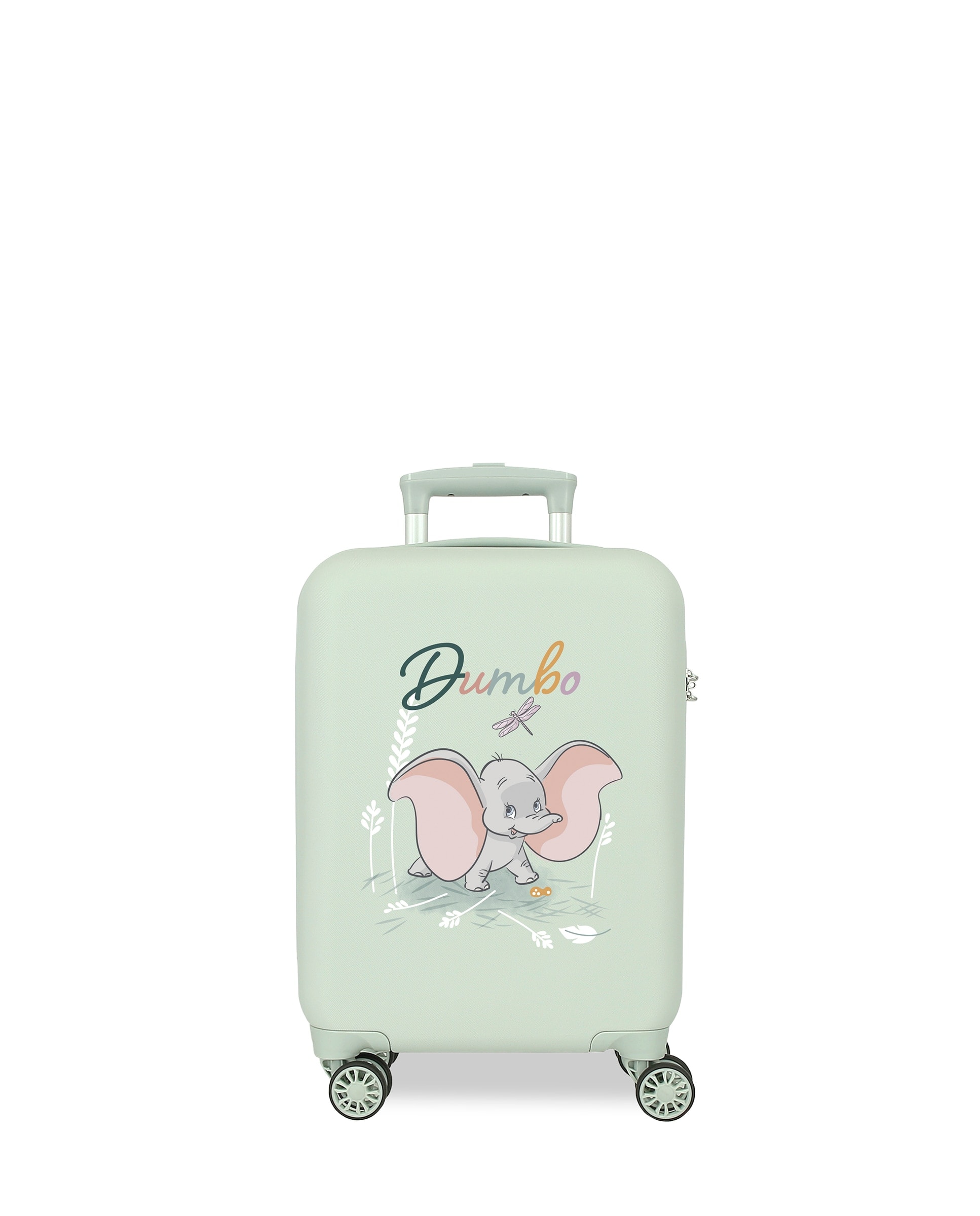Disney - Maleta de cabina Dumbo with dragon fly rígida con capacidad de 33L en menta. - Image 1