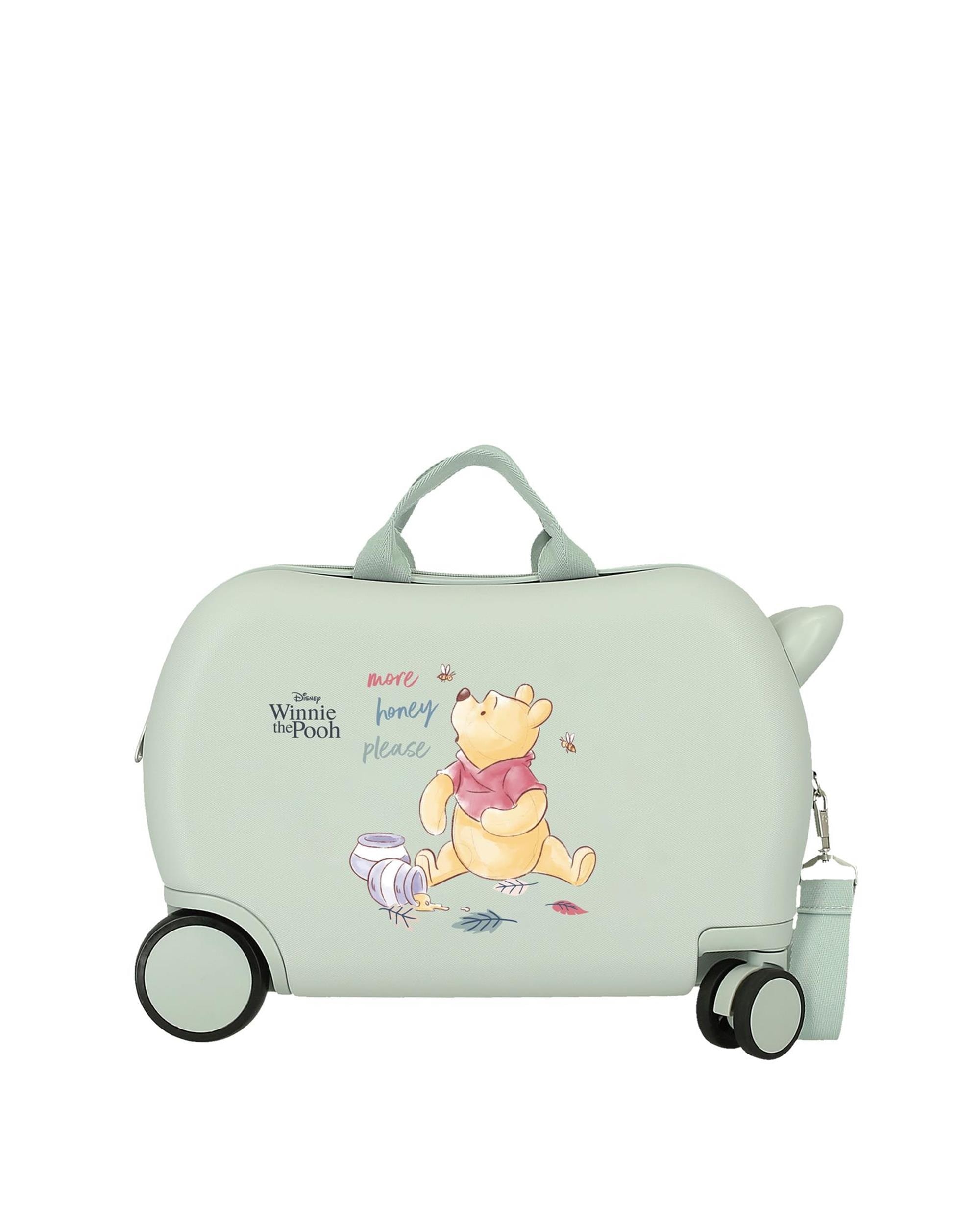 Disney - Maleta infantil 2 ruedas multidireccionales Winnie the pooh con capacidad de 24L. - Image 1