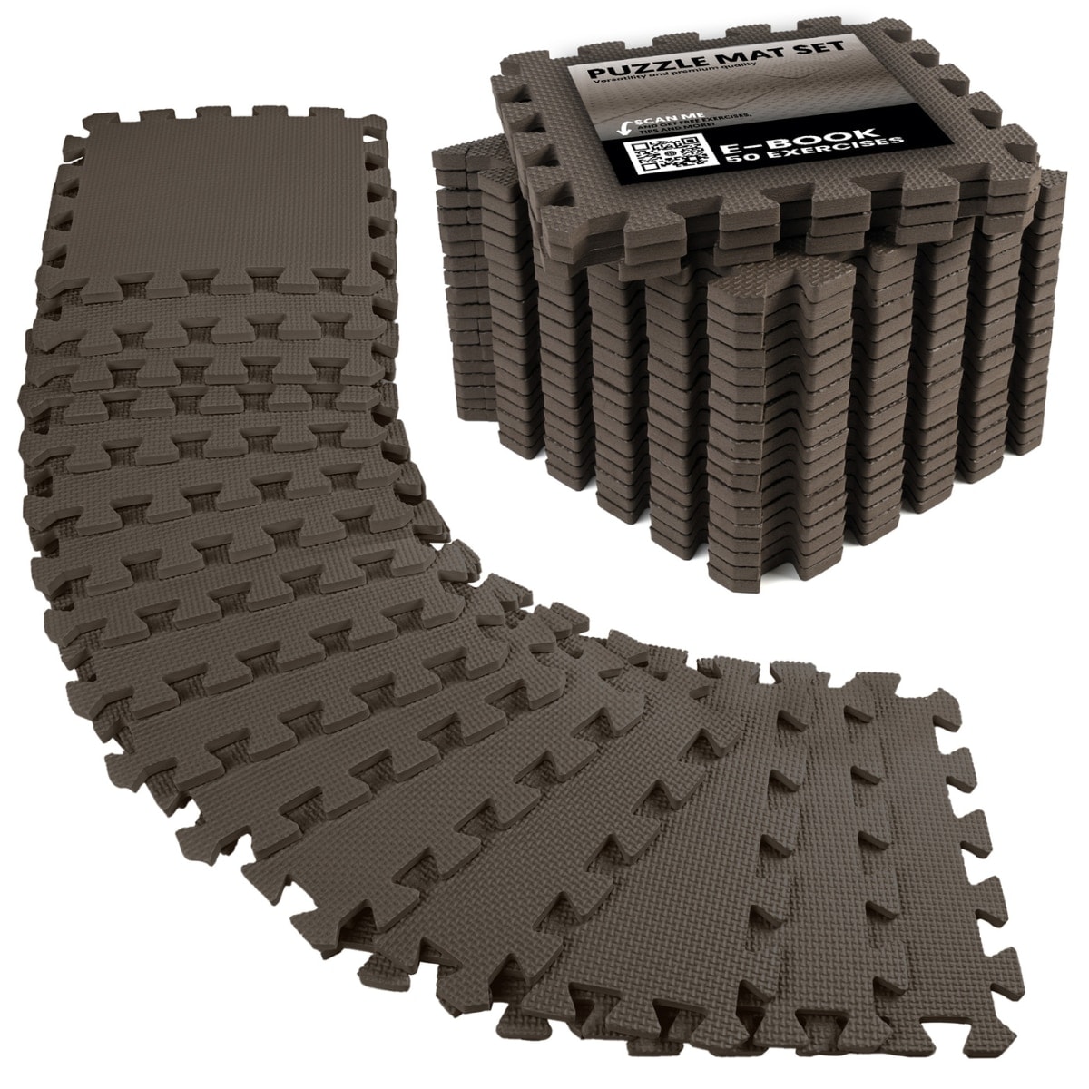 Unycos - Esterilla de fitness puzzle protector de suelo de gimnasio Unycos. - Image 1