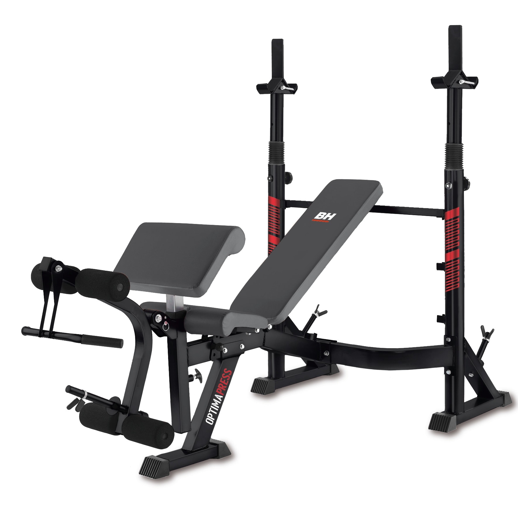 BH Fitness - Banco multiposición G330B Optima Press con envío gratis, montaje profesional opcional con cargo. - Image 1