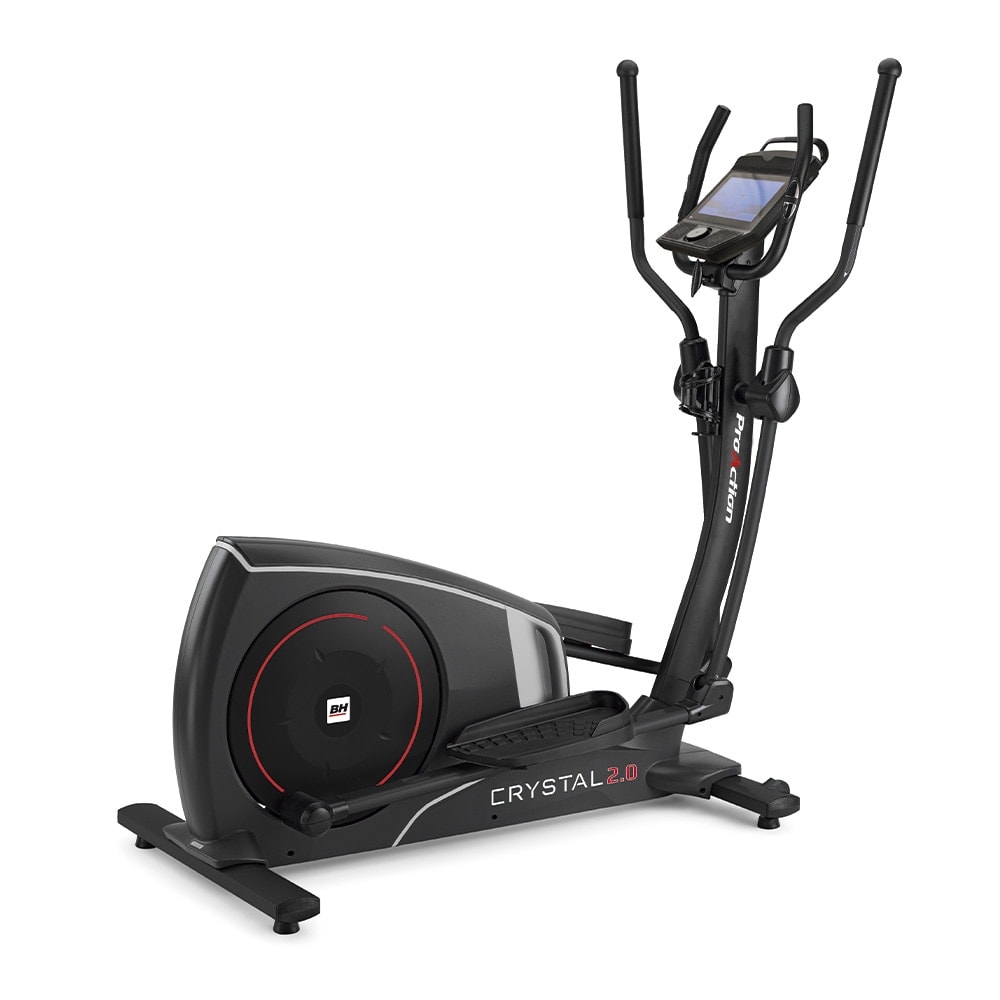 BH Fitness - Bicicleta elíptica G2383TFTM CRYSTAL 2.0 MULTIMEDIA con envío gratis, montaje profesional opcional con cargo. - Image 1