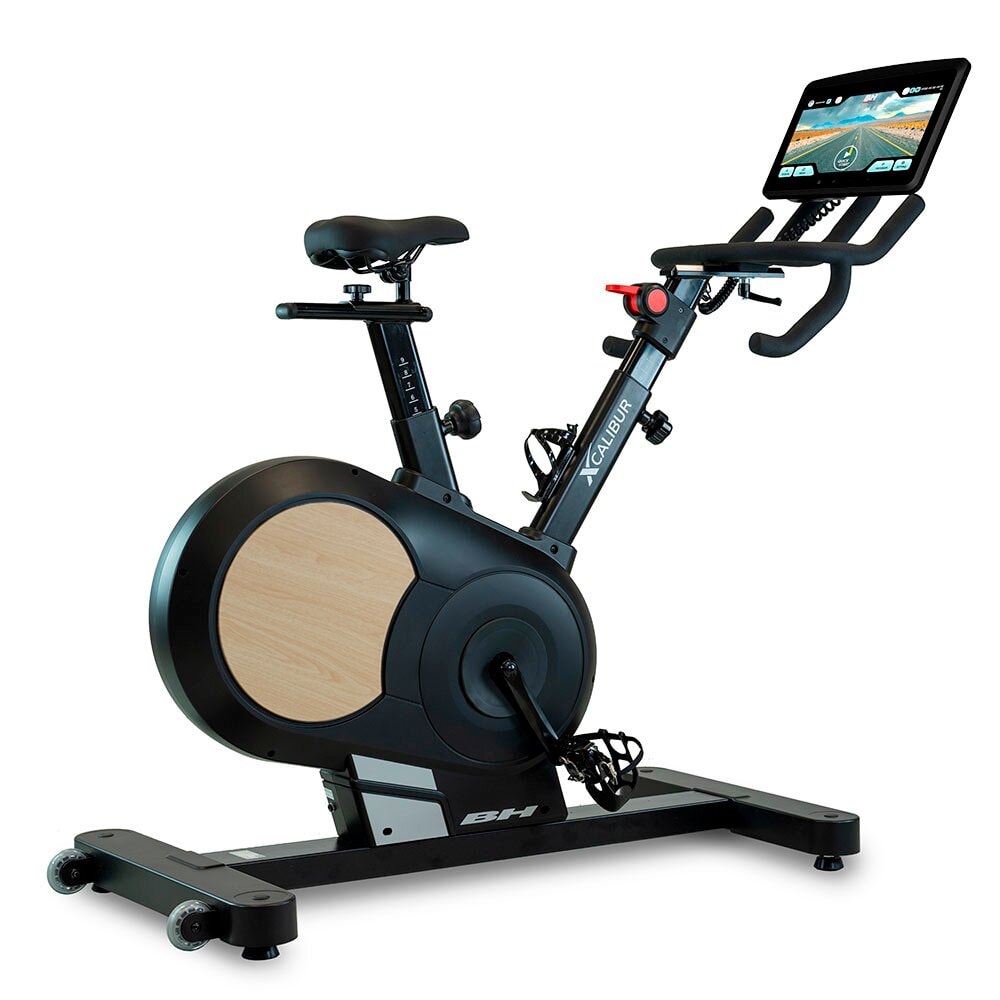 BH Fitness - Bicicleta indoor BH Fitness H9340TFT XCALIBUR MULTIMEDIA con envío gratis, montaje profesional opcional con cargo. - Image 1