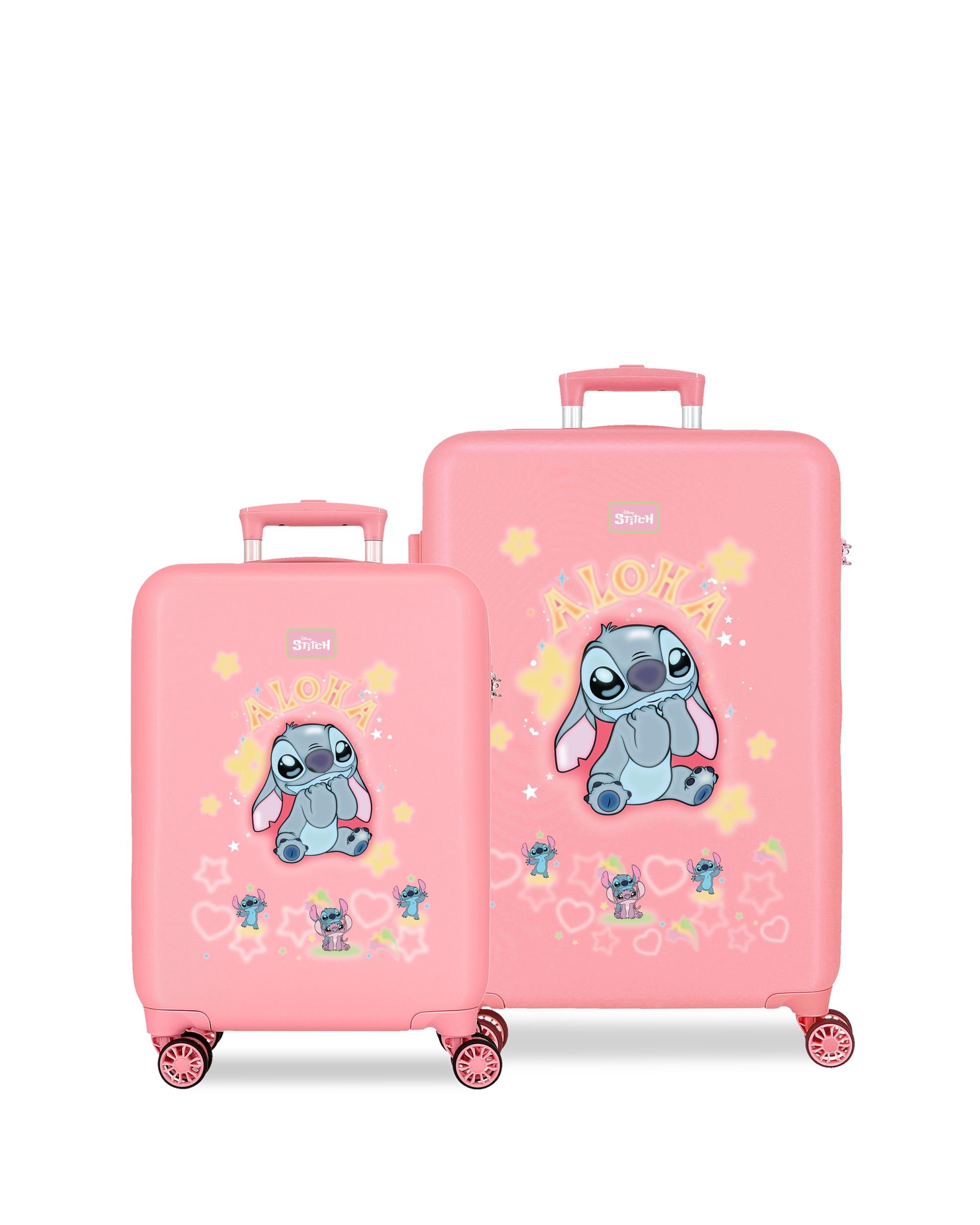 Disney - Juego de maletas 55-65 cm stitch you&me abs rígida con capacidad de 91l. - Image 1