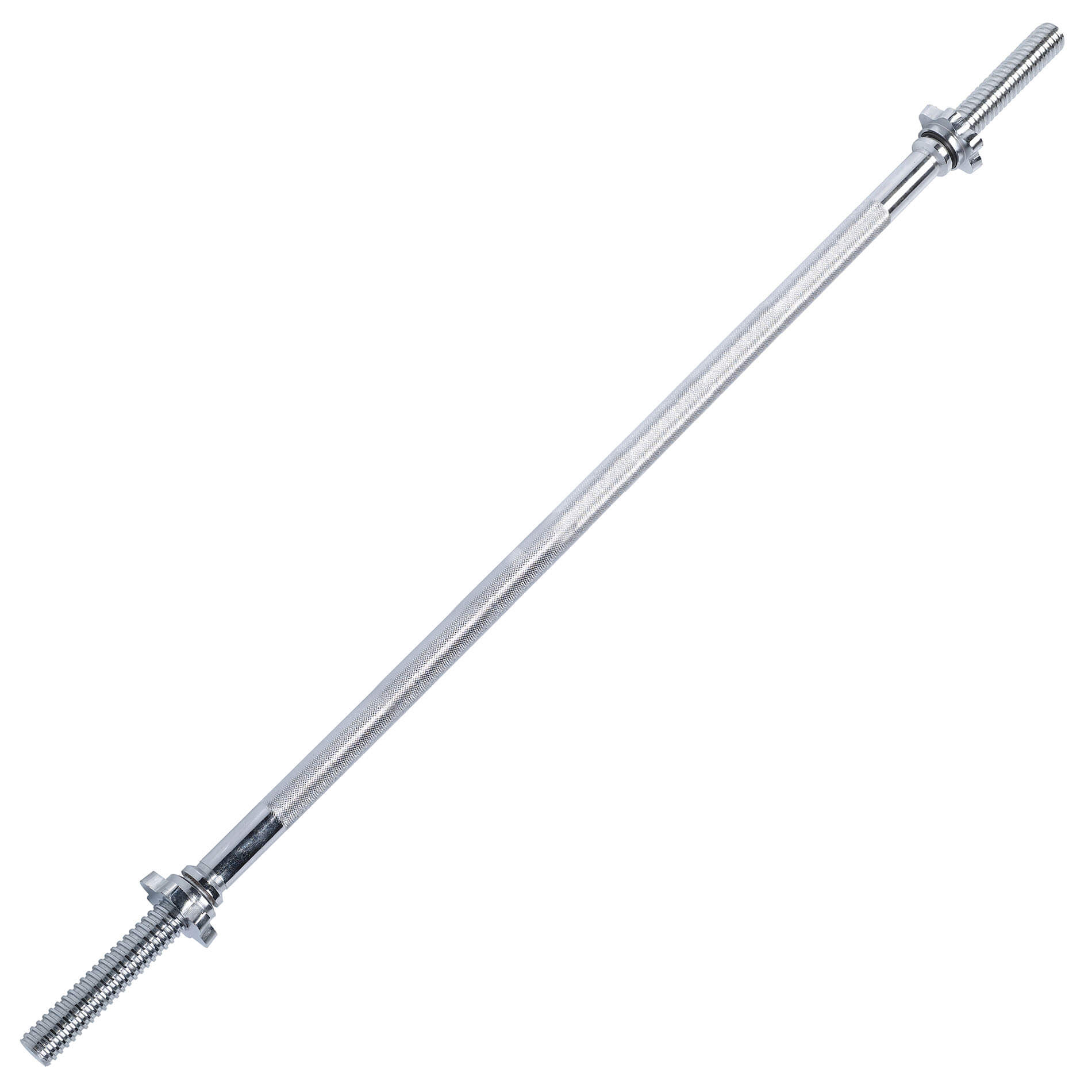 Tunturi - Barra de pesas Barbell con cierres roscados 180 cm Tunturi. - Image 1