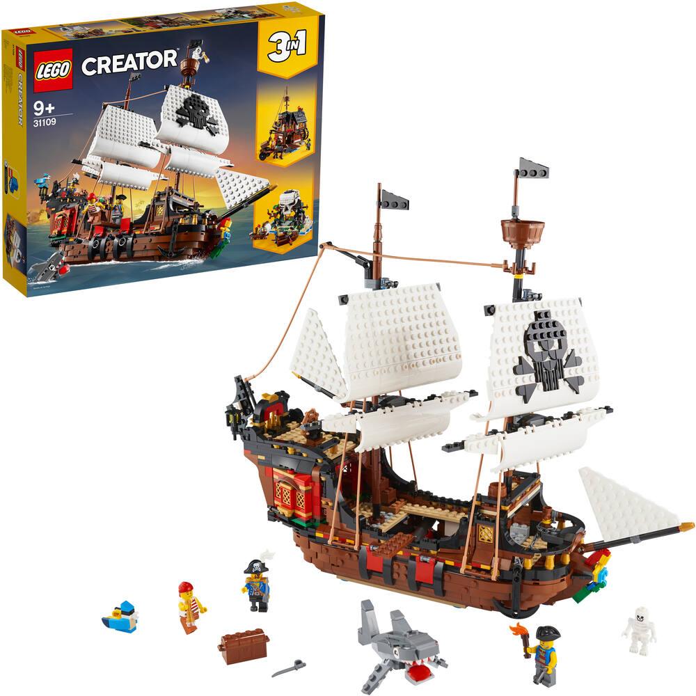 LEGO®CREATOR 31109 - LE BATEAU PIRATE - Image 1