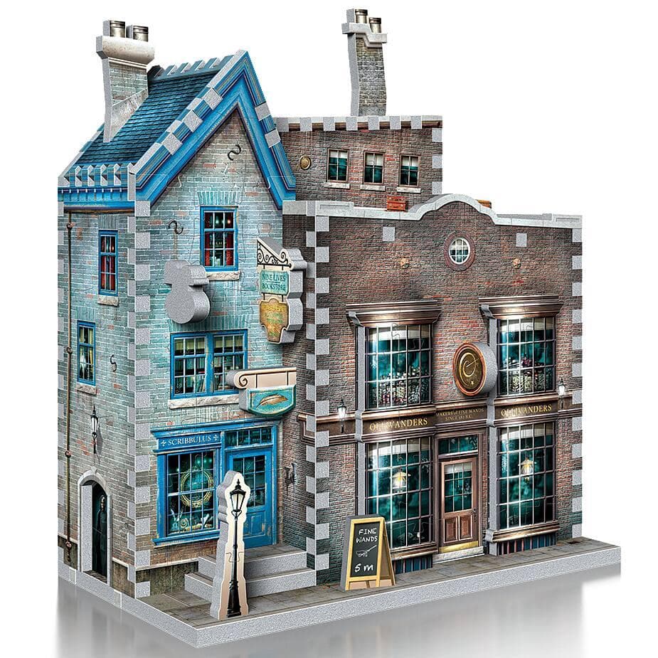 HARRY POTTER - PUZZLE 3D - OLLIVANDERS AND SCRIBBULUS 295 PIECES