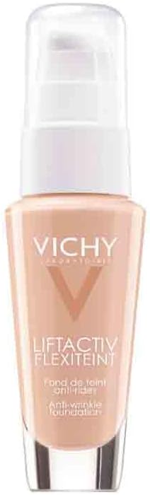 Vichy, Liftactiv, Anti-Wrinkle Foundation, Collagyl Enriched Formula Anti-Aging, Unified and Luminous Complexion, Brilliance Lifting Effect, Shade 55, 30 ml - Image 1