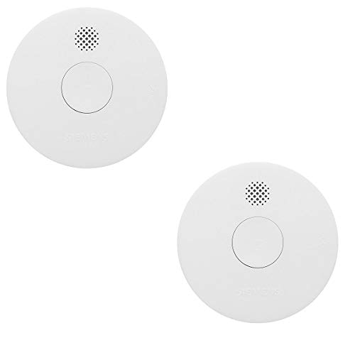 SIEMENS - Pack of 2 Smoke Detectors 5TC1292-6 NF Battery Life 5 Years - Image 1