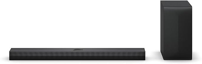 LG S70TY - Barre de Son Intelligente, 400 W, 3.1.1 canaux, Son Surround Dolby Atmos et DTS, Large connectivité, Bluetooth, USB, entrée Optique, Noir - Image 1