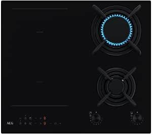 AEG HDB64623NB Built-in Black 60 cm Combi 4 Cooker - Image 1