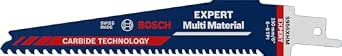 Bosch Professional 1x Expert `Multi Material` S 956 XHM Reciprocating Saw Blade (for Cast Iron, Length 150 mm, Accessories Reciprocating Saw) - Image 1
