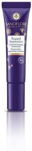 Sanoflore – Regard Hypnotica – Eau Botanique Défatigante Bio au Bleuet du Vercors – Lisse, Illumine & Apaise le Contour des Yeux – Réduit Cernes, Poches & Rides – Peaux & Yeux Sensibles – 15 ml - Image 1