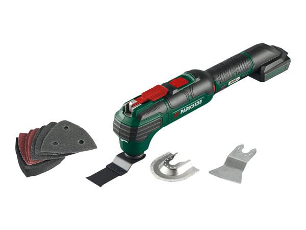 Parkside PAMFW 20-Li B2 20V Cordless Multi Tool - Highly Versatile Oscillation Technology for Sawing, Cutting, Scraping and Sanding - Image 1