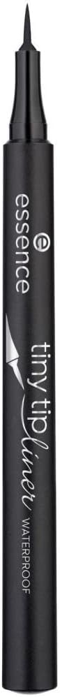 Essence - Eyeliner Waterproof Tiny Tip Liner - 01 Deep Black - Image 1