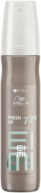 Wella Professionals EIMI Nutricurls Fresh Up Anti-Frizz Spray for Curly Hair 72H 150ml - Image 1