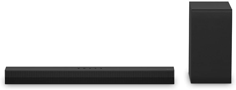 LG S40T - Barre de Son Intelligente, 300 W, 2.1 canaux, Son Surround Dolby Digital et DTS, Large connectivité, HDMI, Bluetooth, USB, entrée Optique, Noir - Image 1