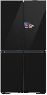 Samsung RM90F67CECEF Réfrigérateur Bespoke French Door, 185 cm, 654 l, 255 l Volume Congélateur, AI Home, AI Vision avec Caméra Intégrée, Beverage Center, Clean Deep Charcoal - Image 1
