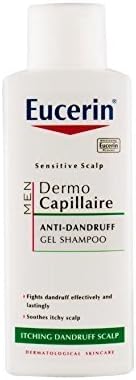 Eucerin Itching Danruff Scalp Hair by Anti-Dandruff Gel Shampoo for Men 250 ml Eucerin - Image 1