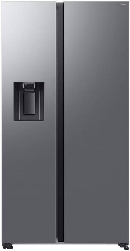 Samsung RS70F64KETEF, Réfrigérateur américain 640 L, Side‑by‑Side, inox Platinum, distributeur eau‑glaçons, Wi‑Fi + Froid ventilé - Image 1