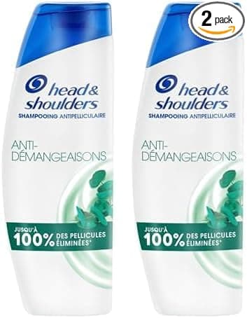 Head & Shoulders Anti-Itch Anti-Dandruff Shampoo 330ml Daily Use Up to 100% of Dandruff Eliminated, Clinically Provented. All Hair and Scalp Types (Pack of 2)