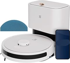 Electrolux ER71UW2SW Robot Aspirateur Laveur, Navigation Lidar, 0,28 L, 72 DB, Blanc Coquillage - Image 1