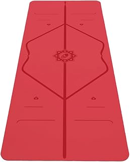 Special Yoga Mat – Free Yoga Bag Included - Patented Alignment System, Warrior-Like Grip, Non-Slip, Biodegradable - Image 1