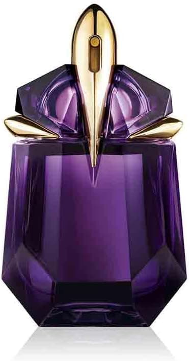 MUGLER Alien - Eau de Parfum Rechargeable Pour Elle - Parfum Femme - Ambré Boisé Floral - Bois de Cashmeran, Accord de Jasmin Sambac & Ambre Blanc - Tenue Longue Durée - Spray Vaporisateur