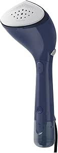 Philips Hand Steamer Series 7000 - Steamer 1500W, Steam 28 g/min, OptimalTemp Technology, Metal Sole, 100 ml Tank, Ready in 30 sec, Pouch & Glove, Light 865 g, Deep Azur (STH7020/20) - Image 1