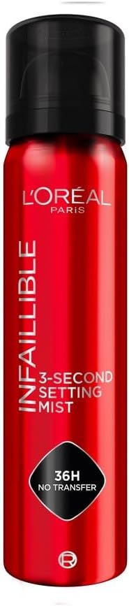 L'Oreal Paris - Waterproof - Transfer Free - Lightweight Formula - Non-Sticky - Water and Sweat Resistant - Lasts Up to 36 Hours - Infallible - 75 ml - Image 1