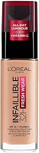 L'Oreal Paris INFAILLIBLE Long Lasting Foundation, 32h Golden Honey - Image 1