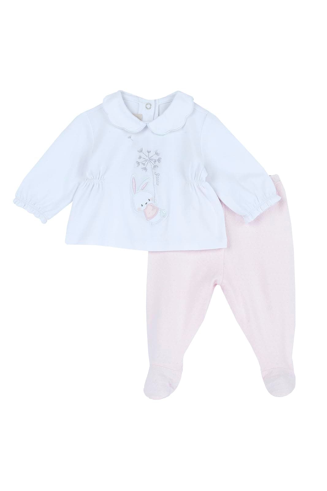 Chicco, Baby Girl Set, Nappy and Leg Warmers, Newborn Gift Ideas, Designed in Italy, Baby Girl Clothes 0-24 Months