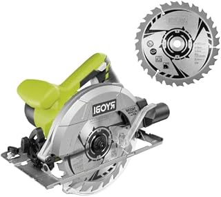 Pack RYOBI RCS1400-G Circular Saw - 1400W - 66mm - Blade CSB190A1-190 mm - 24 Teeth - Image 1