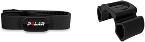 Polar H10+ Heart Rate Sensor - Bluetooth, Ant+, ECG/EKG - Waterproof Heart Rate Transmitter with Chest Belt & T Bike for Sports Watches Polar - Image 1
