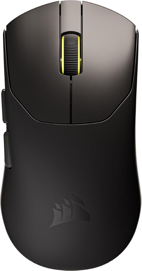 CORSAIR Sabre v2 Pro Ultralight Wireless Gaming Mouse - 33,000 DPI, 36g Weight, 8,000 Hz Polling, Mechanical Switches, Up to 70 Hours Battery Life, Corsair Web Hub - Black - Image 1