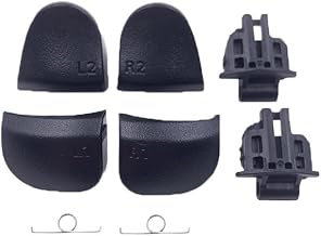 Kit de boutons de déclenchement L1 R1 L2 avec ressort de cadre de support LR, for Sony, for Playstation 5, for PS5 V1, for PS5 V2, for PS5 V3(Full set V1) - Image 1
