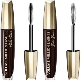 L'Oréal Paris - Mascara Volume Millions de Cils - Baume Brun - 8,9 ml (Lot de 2) - Image 1