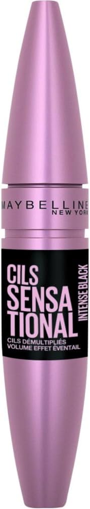 Maybelline New York - Mascara Volume - Cils Sensational - Intense Black - 9,5 ml - Image 1