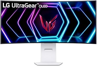 LG Ultragear™ 39GS95QE-W.AEU Ecran PC Gaming 39" - Dalle OLED résolution QHD (3440x1440), 0.03 ms GtG 240Hz, DisplayHDR™ TrueBlack 400, DCI-P3 98.5% (CIE1976), AMD FreeSync Premium Pro, NVIDIA G-Sync - Image 1