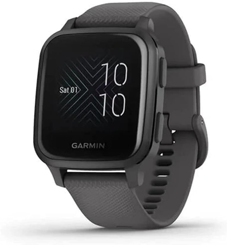Garmin Venu SQ - Montre connectée santé Bien-être, GPS intégré, Multisports, Cardio Poignet, Stockage Musique, Pay - Gray avec Bracelet Gris - Boîtier 40mm - Image 1