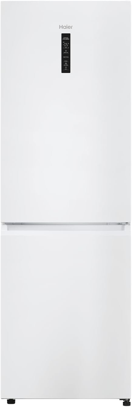 HAIER - Combined Refrigerator - 2 Doors - Energy Class D - Total No Frost Multi Flow Technology - White - 235L (Refrigerator) + 117L (Freezer) - 185 x 59.4 x 66.5 cm - Model HDPW5618DNPW - Image 1