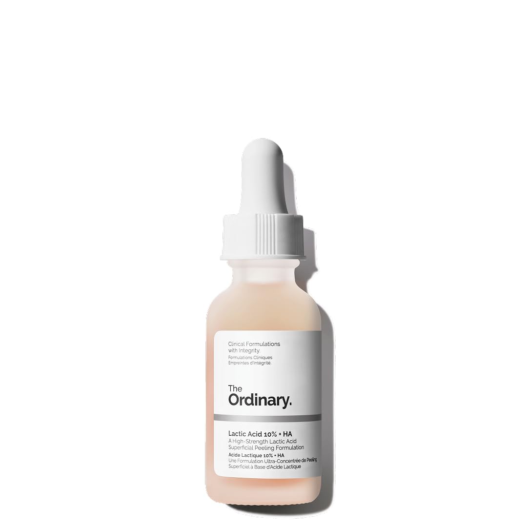 The Ordinary 10% Lactic Acid + Hyaluronic Acid, Very Powerful Exfoliating Serum, For Smoother, Radiant Skin, 30ml - Image 1