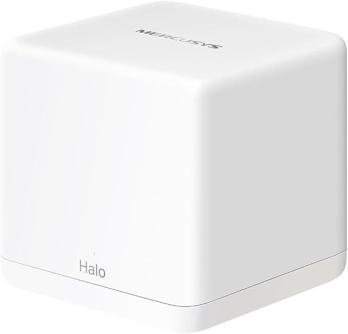 Mercusys TP-Link Router Mesh WiFi 6 AX1500Mbps, 3 Ports Gigabit WAN/LAN, Parental Control, WiFi Mesh Router and AP, Connect up to 100 Devices, Coverage up to 230m2, Halo H60X(1-Pack) - Image 1