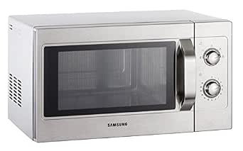 Saro Samsung CM 1099A Microwave Oven, 26 L, 5 Power Levels, Rotating Buttons, Stainless Steel, 1050 W, for Professional Use, 517 x 412 x 297 mm - Image 1