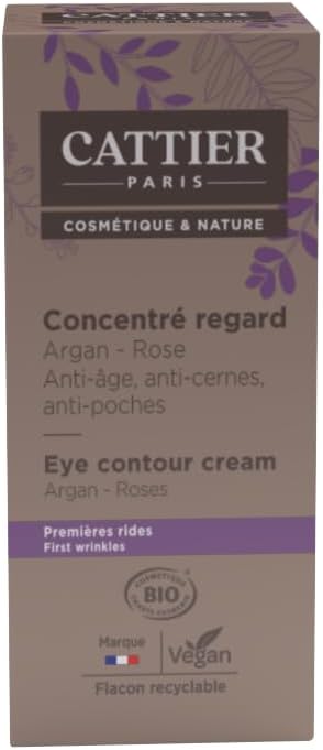 Cattier - Eye Contour Anti-Aging, Anti-Dark Circles, Anti-Puffiness - Organic - 15 ml - Image 1