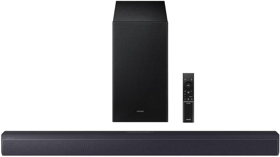 Samsung Barre de Son HW-B450F/ZF 2025 - Dolby Audio/DTS Virtual: X, Son adaptatif, 2.1 canaux, Mode Nuit et Mode Jeu - Image 1