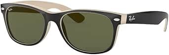Ray-Ban New Wayfarer Large Black/Beige G-15 XLT