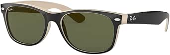 Ray-Ban New Wayfarer Large Black/Beige G-15 XLT - Image 1