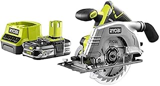 Pack RYOBI Circular Saw 18V One+ R18CS-0-1 2.5Ah Battery - 1 RC18120-125 Fast Charger - Image 1