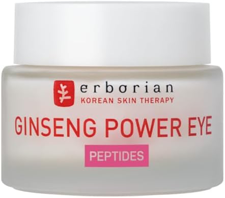 Erborian - Ginseng Power Eye - Crème Contour des Yeux Lissante Anti-Âge - Lutte contre les Rides et les Ridules - Soin du Visage - Cosmétique Coréen - 15 ml - Image 1